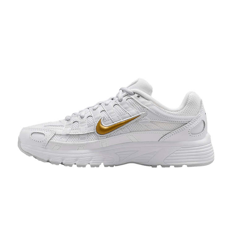 Nike P-6000 White Metallic Gold (GS)