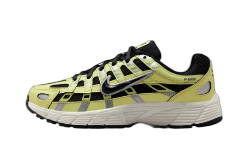 Nike P-6000 Light Lemon Twist Metallic Silver Sail Black (GS)