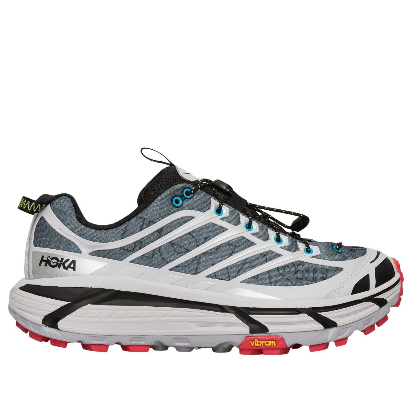 Hoka One One Mafate Three2 Wordmark Ash Grey