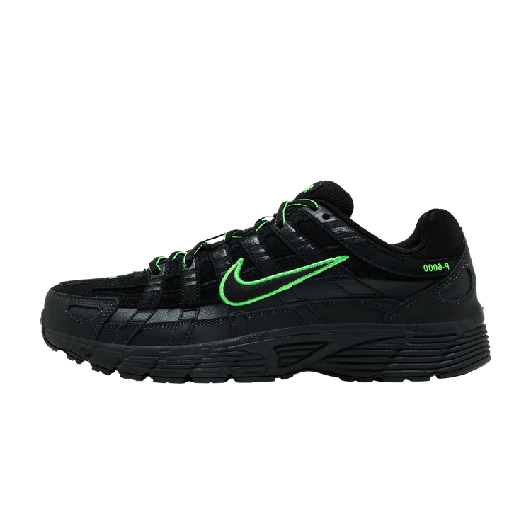 Nike P-6000 PRM Black Green Strike
