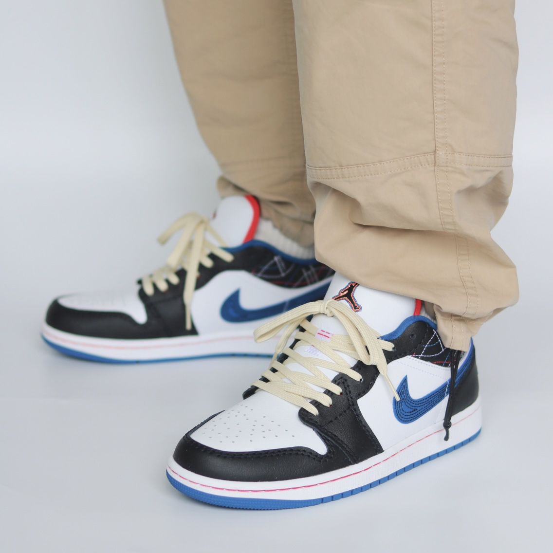 Jordan 1 Low SE Industrial Blue Sashiko