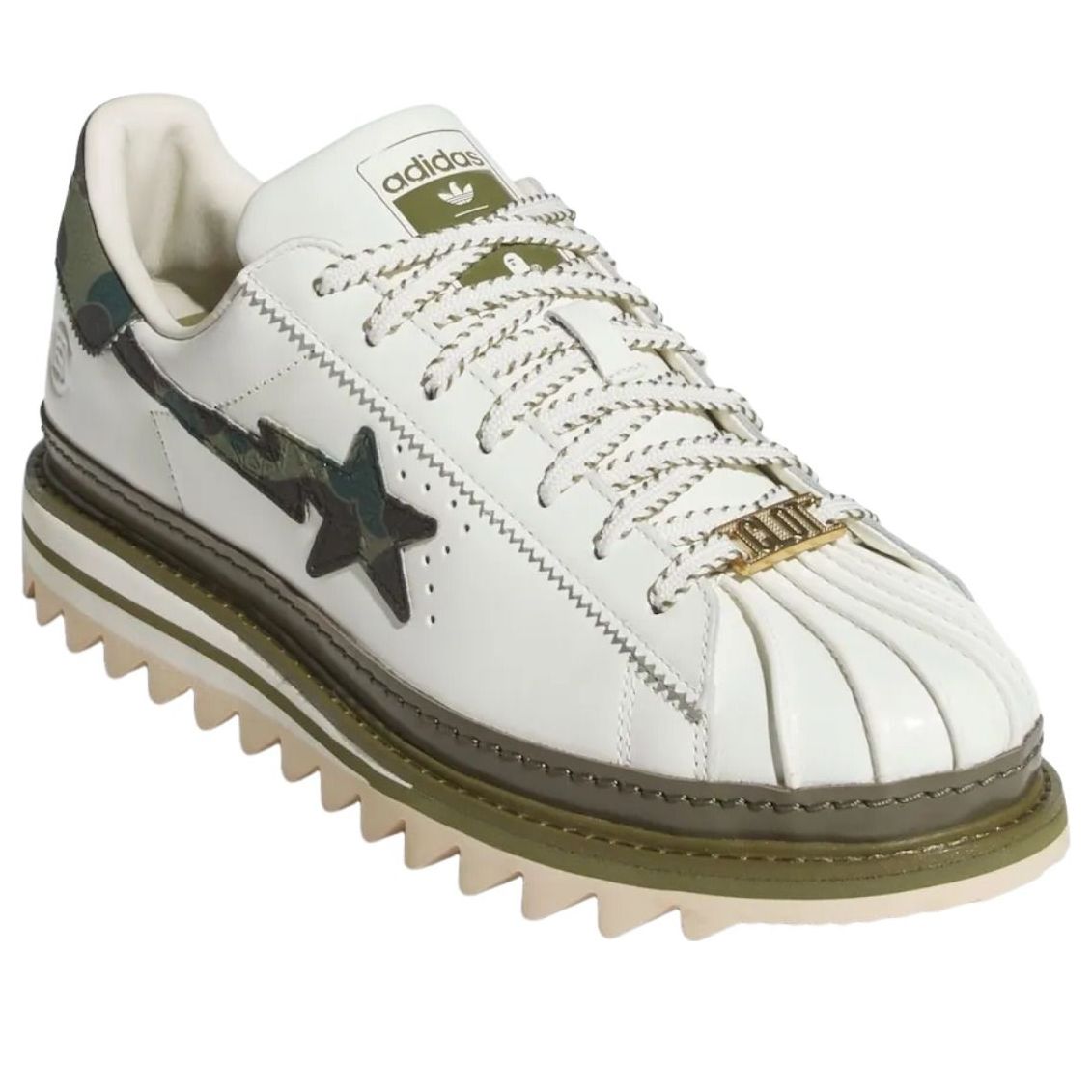 adidas Superstar CLOT by Edison Chen x Bape Off White