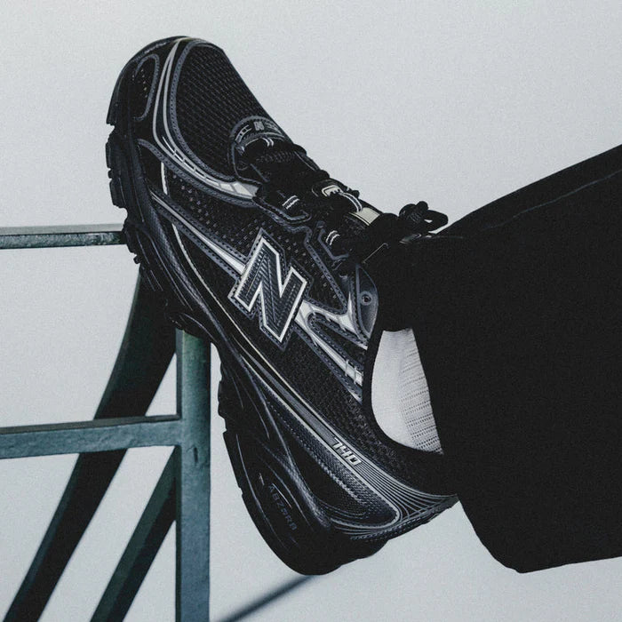 New Balance 740v2 Black Grey Silver