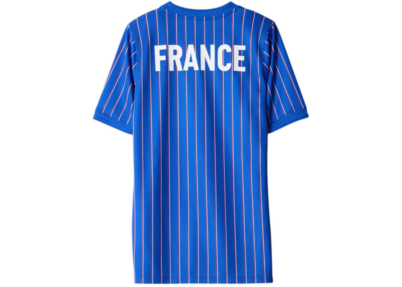 Nike x Jacquemus x France Pre Match Jersey Blue Stripe