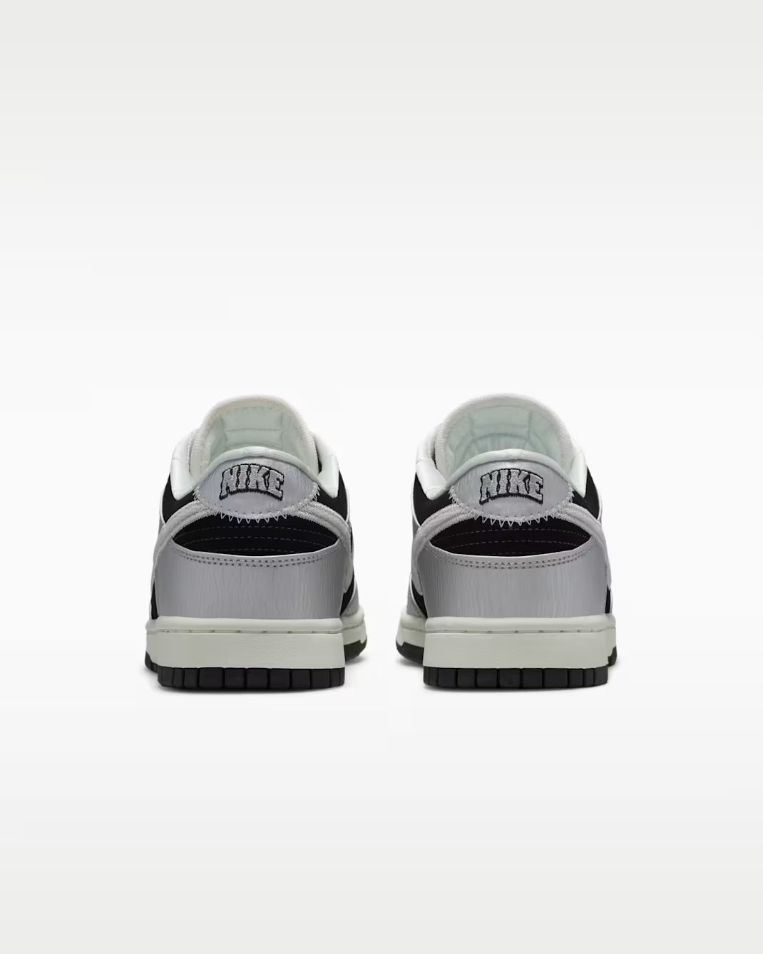 Nike Dunk Low Retro Starter Jacket Metallic Silver Black