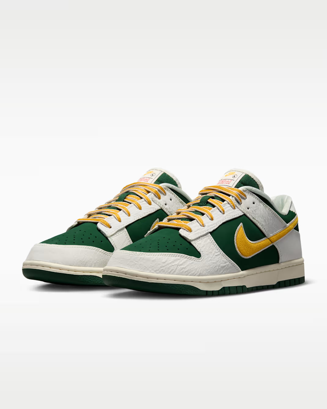 Nike Dunk Low Retro Varsity Jacket Sail Fir University Gold