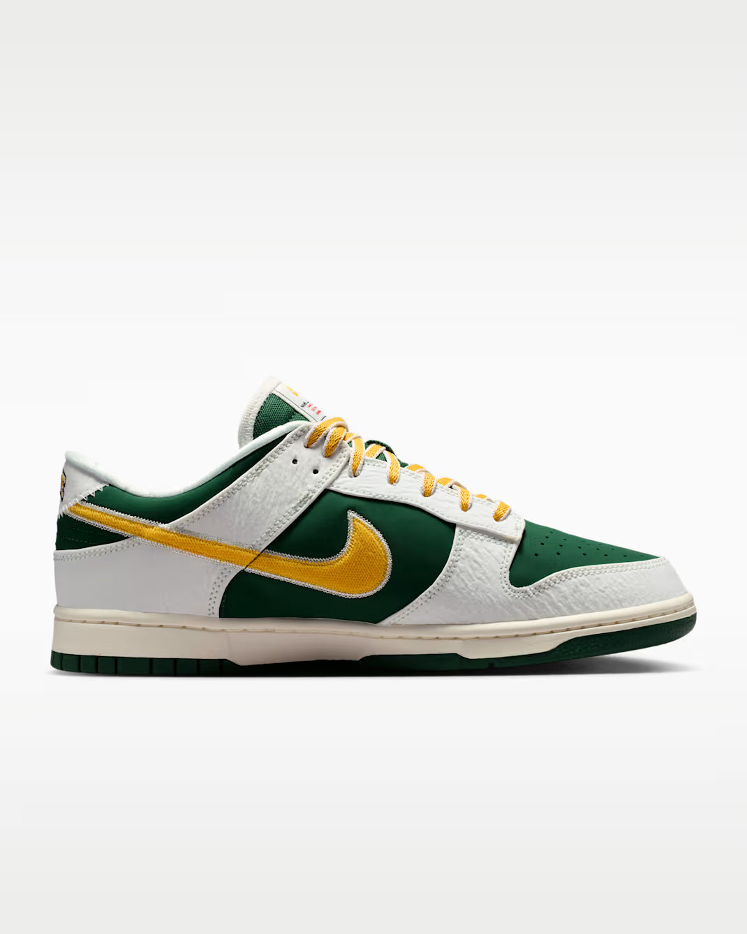 Nike Dunk Low Retro Varsity Jacket Sail Fir University Gold