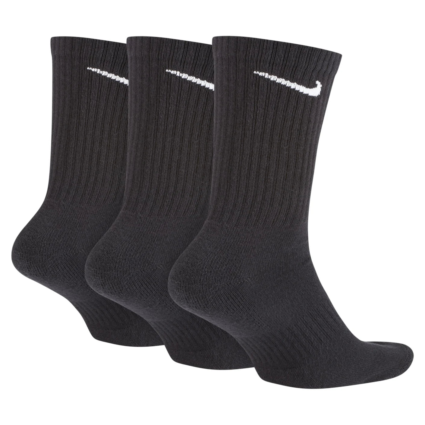 Nike Everyday Cushioned Sports Socks 3 Pack Black