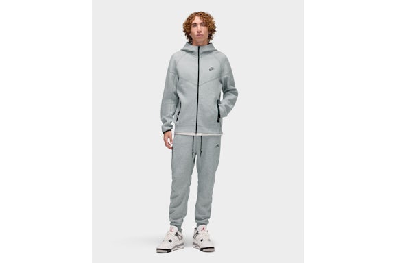 Nike Sportswear Tech Fleece Windrunner Full-Zip Hoodie Dark Grey Heather/Black