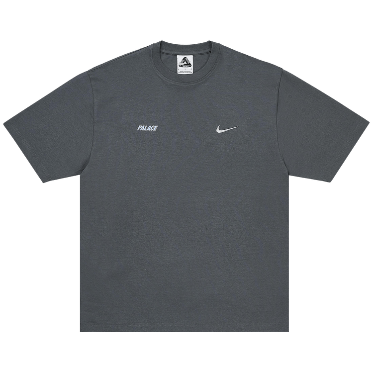 Palace x Nike Font Swoosh T-Shirt 'Charcoal'