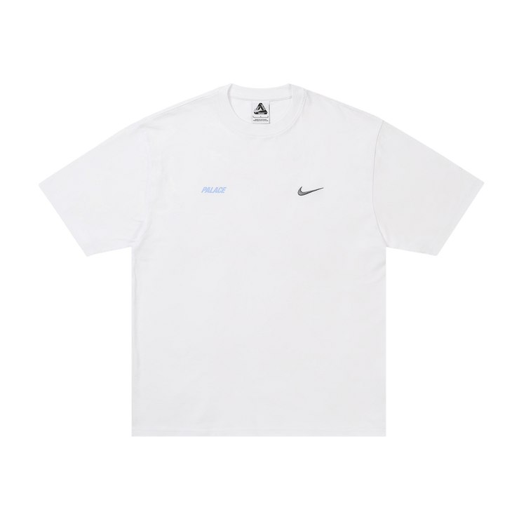 Palace x Nike Font Swoosh T-Shirt 'White'