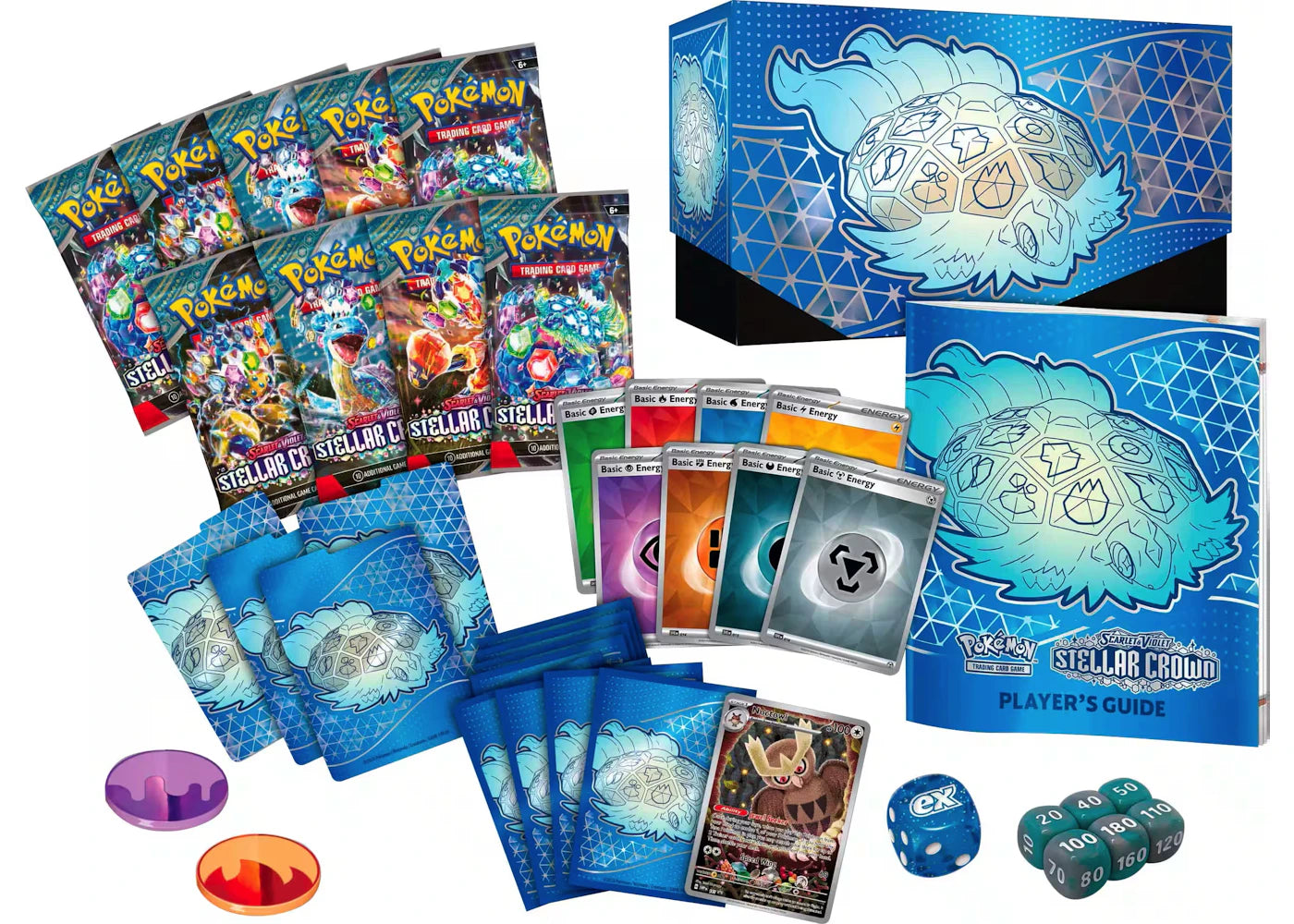 Pokémon Scarlet & Violet Steller Crown Elite Trainer Box