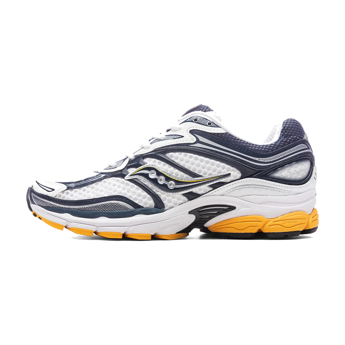Saucony ProGrid Omni 9 White Navy Yellow