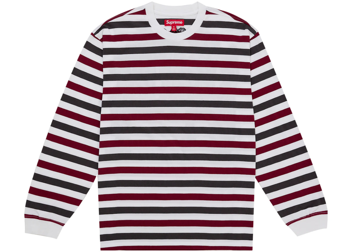 Supreme Intarsia L/S Top Stripe