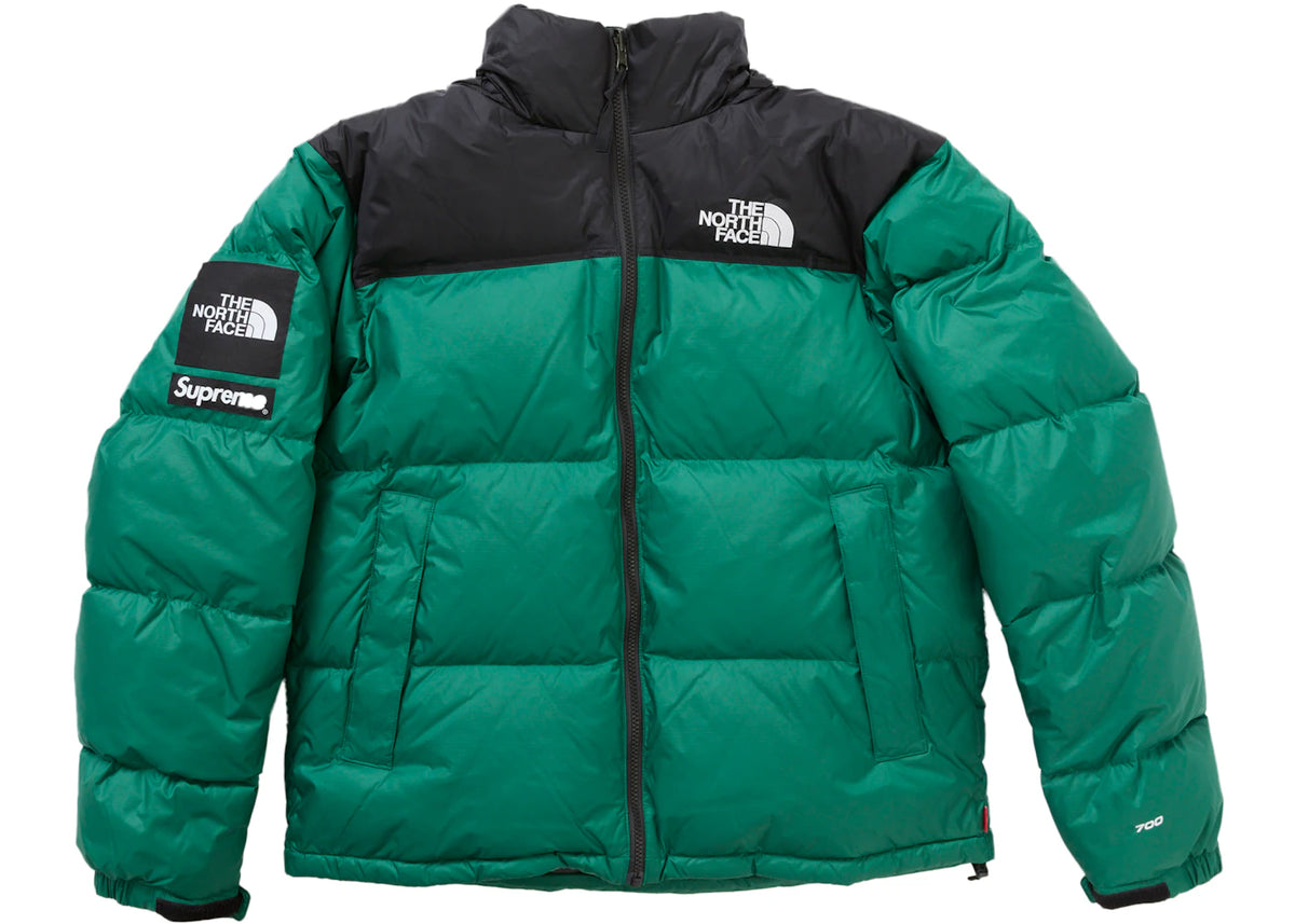 Supreme The North Face Nuptse Jacket Green