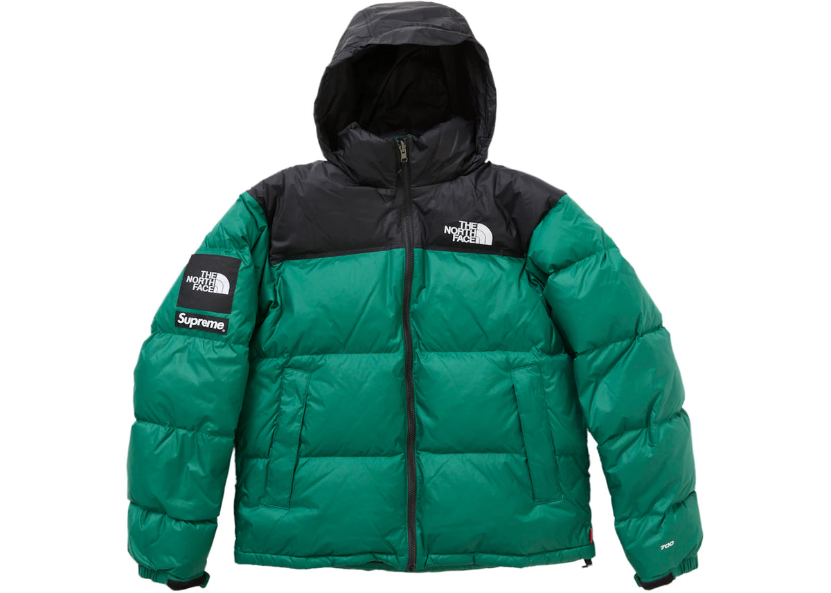 Supreme The North Face Nuptse Jacket Green