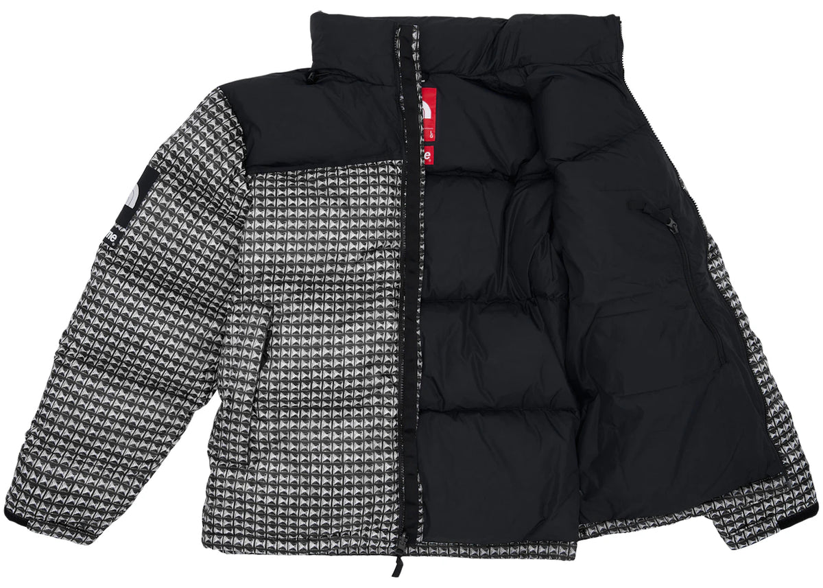 Supreme The North Face Studded Nuptse Jacket Black