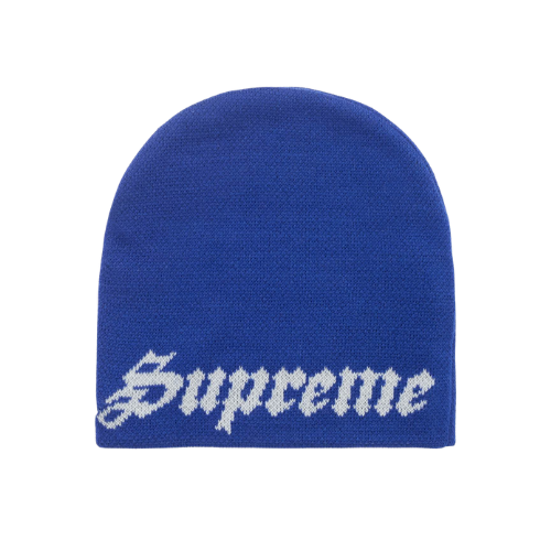 Supreme New Era Ghostface Beanie Blue