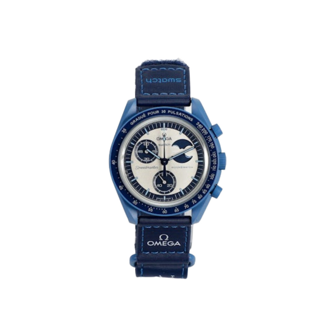 Swatch x Omega Bioceramic Moonswatch Mission to the Super Blue Moonphase