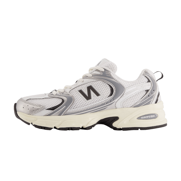 New Balance 530 Silver Metallic Black Cement