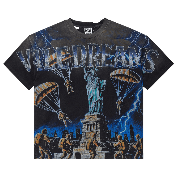 Vale Forever Nyc Invasion Big Tee 'Black'