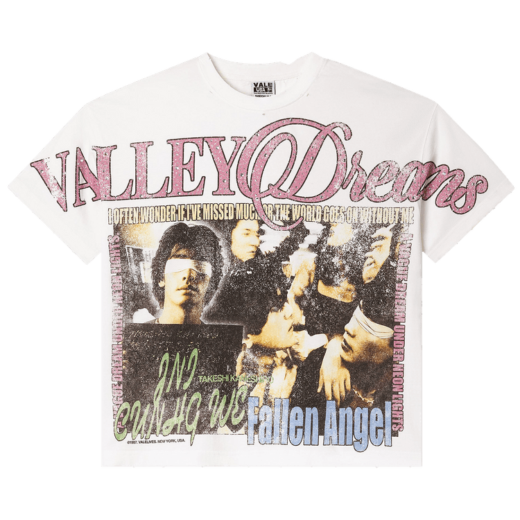 Vale Forever Fallen Bling Tee 'White'