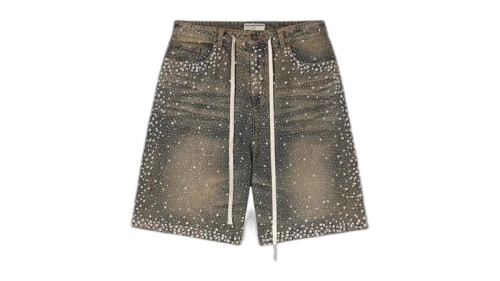 Vale Forever Rainstorm Mid Jorts Mid Wash