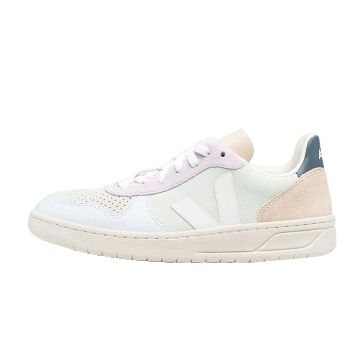 Veja V-10 Suede Jade White Multico