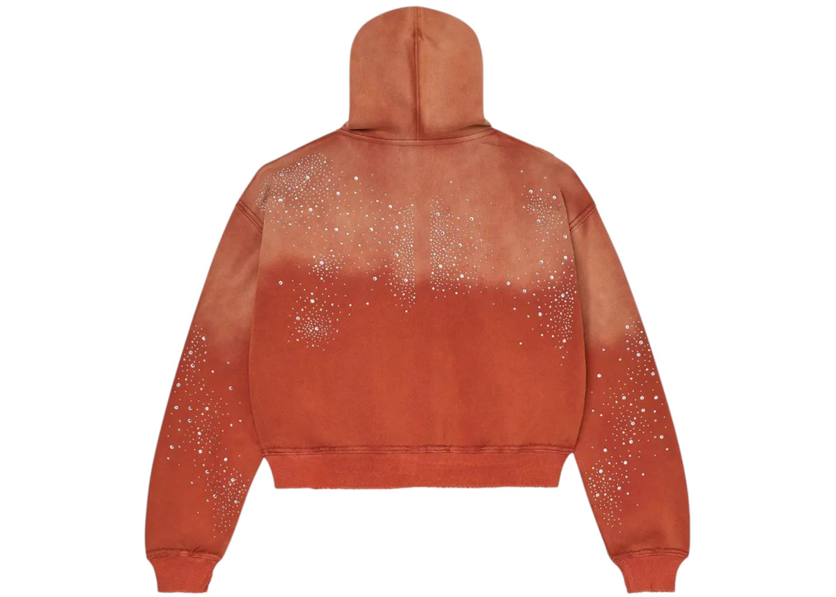 Vale Forever Classico Zip Up Hoodie Orange
