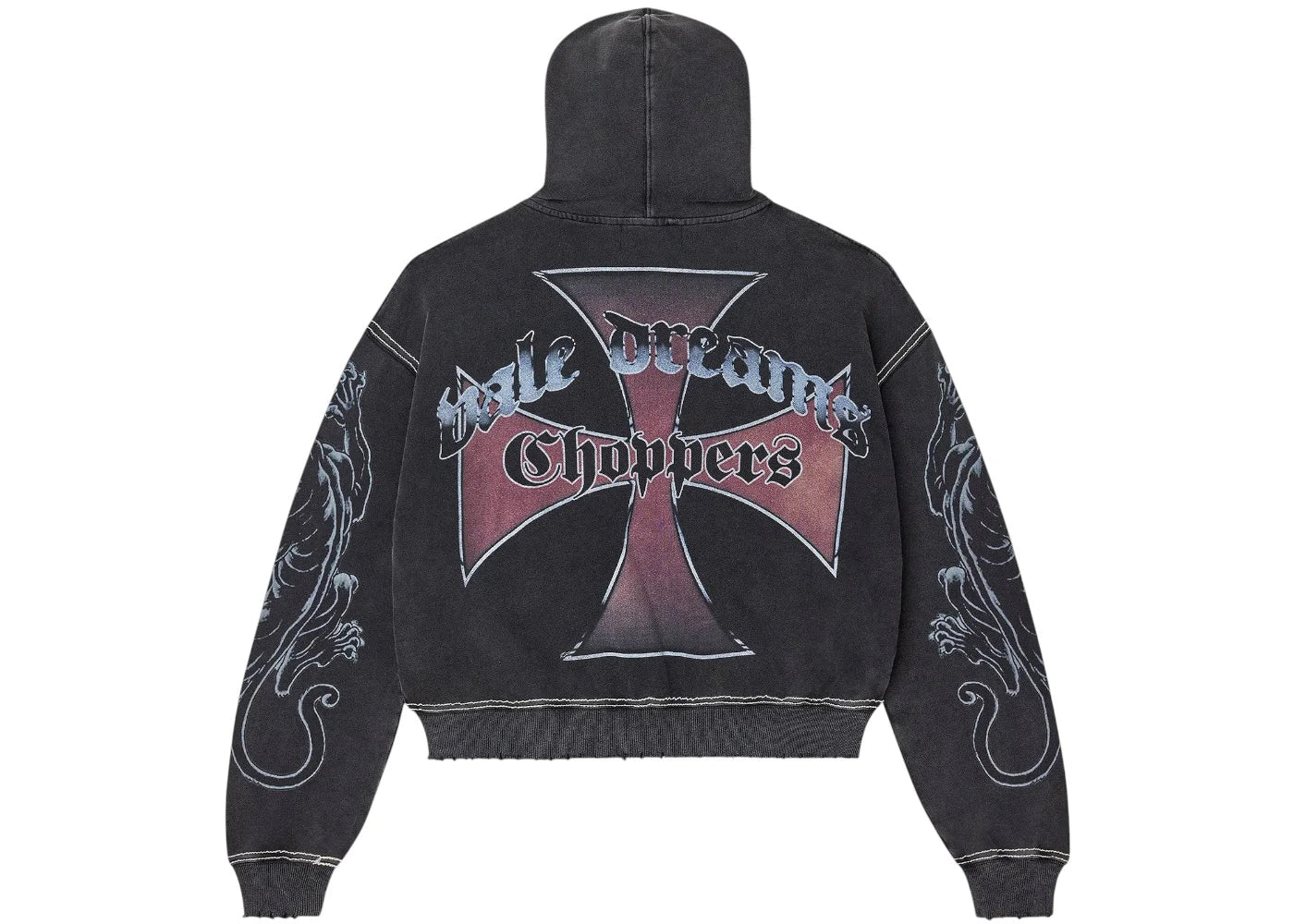 Vale Forever Hardy Boyz Zip Up Hoodie Black