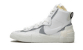 Nike Blazer Mid Sacai White Grey