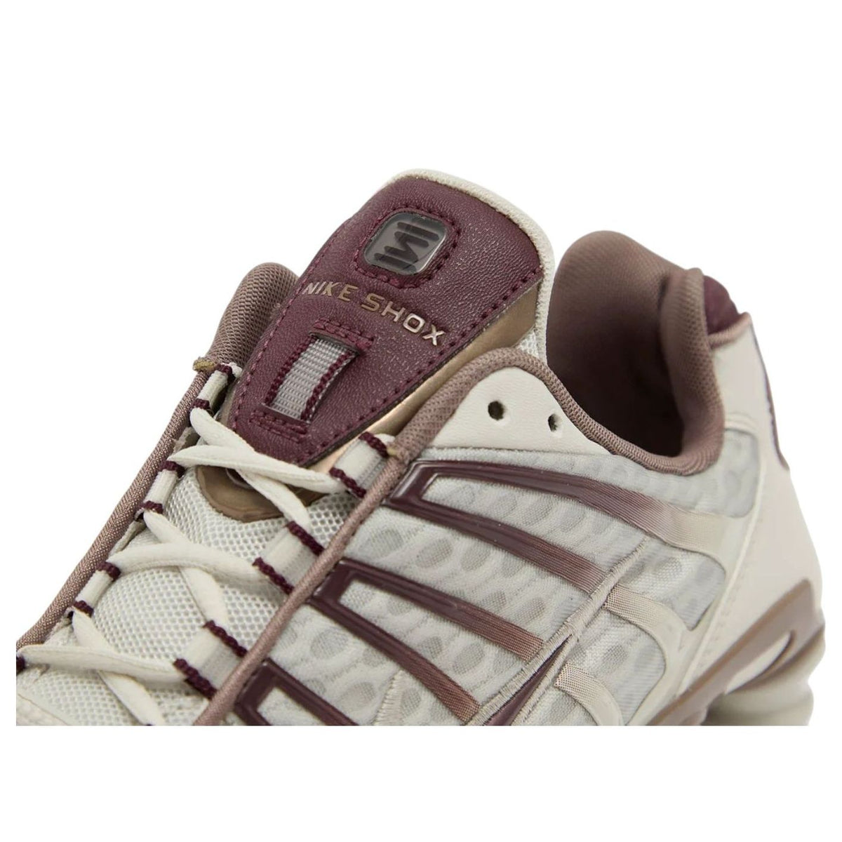 Nike Shox TL Light Bone Burgundy Crush