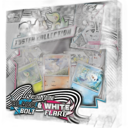 Pokémon Scarlet & Violet Black Bolt/White Flare Unova Poster Collection Box