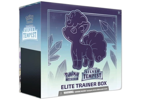 Pokémon TCG Sword & Shield Silver Tempest Elite Trainer Box