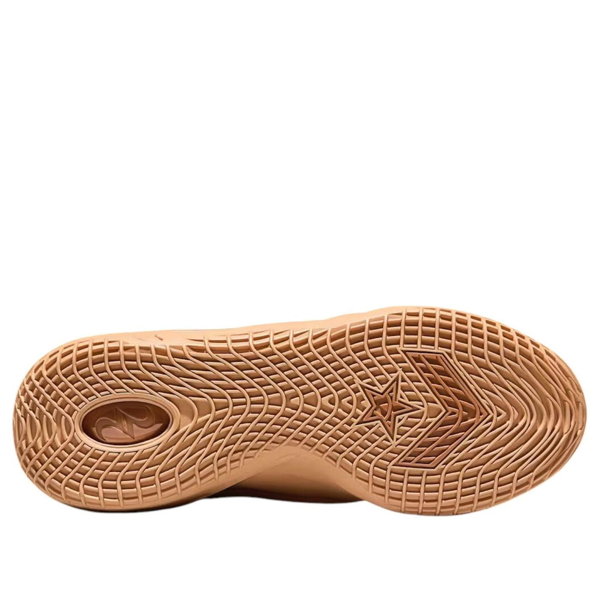 Converse SHAI 001 Hail Clay, zoolprofiel met geribbeld looppatroon en ingeperst sterlogo