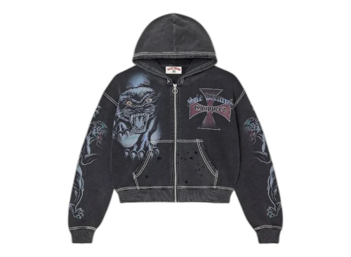 Vale Forever Hardy Boyz Zip Up Hoodie Black