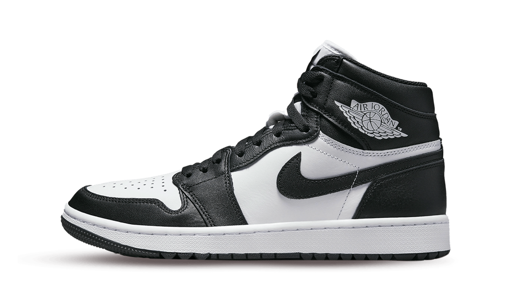 Nike Air Jordan 1 High 85 Black White sneaker showcasing classic black and white leather design, premium craftsmanship, and iconic Air Jordan logo, the real deal exclusive in Europe.